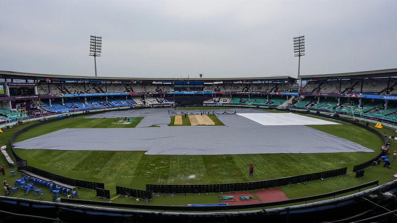 भारत vs दक्षिण अफ्रीका: विशाखापट्टनम में बारिश के बीच महिला विश्व कप मैच की तैयारी